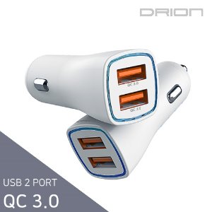 차량용 고속충전기 USB2구 QC 3.0DR-C4-QC36W