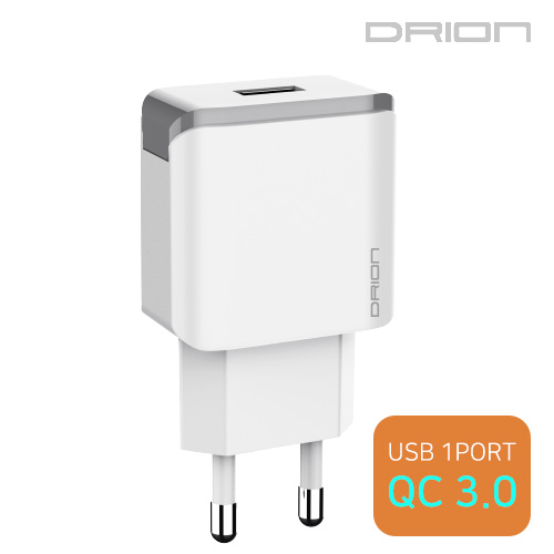 가정용충전기 USB1구 QC 3.0 DR-T1-QC-301