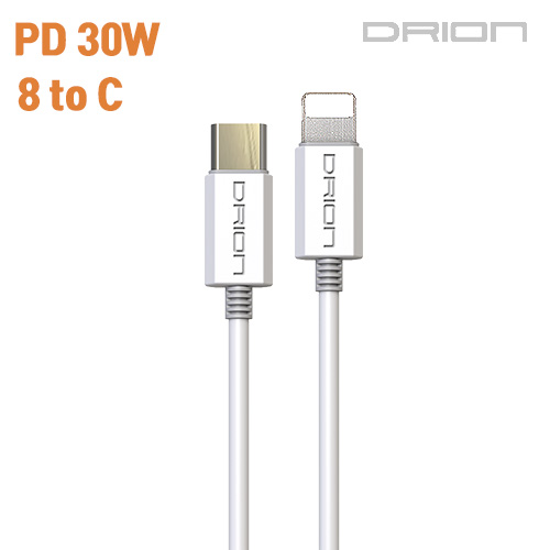 8 to C PD 30W 데이터 초고속 케이블 - 1.5M 8 to CDR-8C-PD30W-150