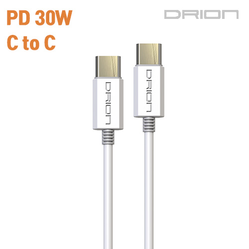C to C PD 30W 데이터 초고속 케이블 - 1.5M C to CDR-CC-PD30W-150